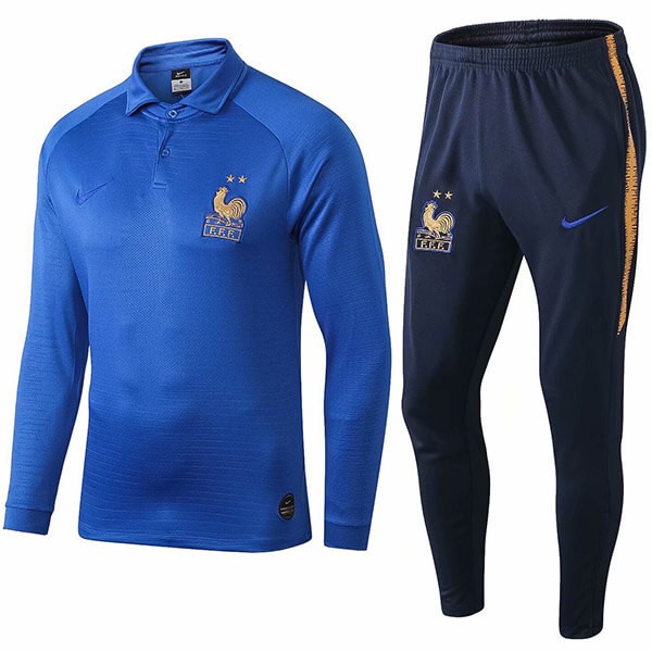 Polo Set Completo Francia 100th Blu